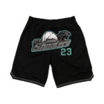 Pantalón Corto De Baloncesto Trapstar Shooters SS23 Azul Mar