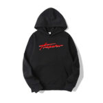 Sudadera Con Capucha Trapstar Roja Negra